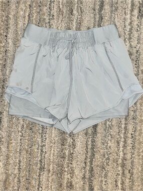 Grey Women's Athletic Running Shorts
